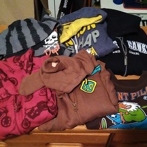 Boys sweatshirt lot